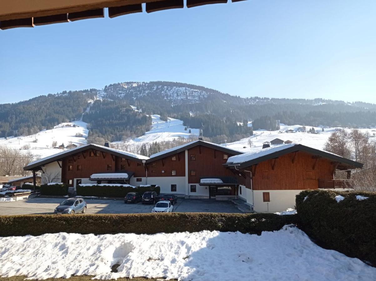 Studio Praz Sur Arly Apartment Exterior foto