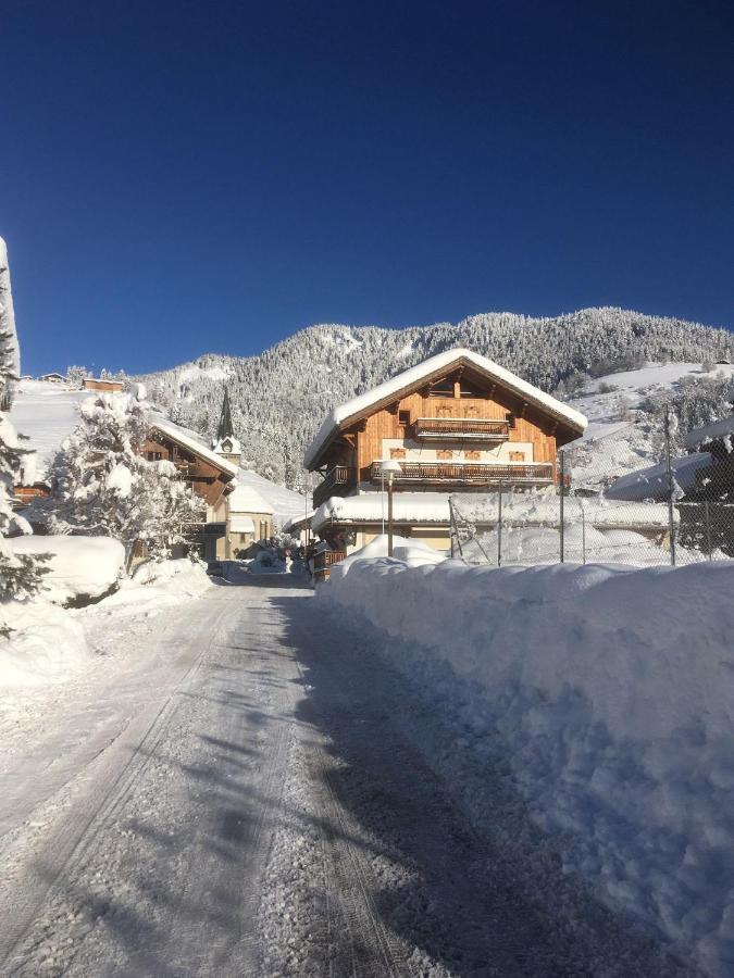 Studio Praz Sur Arly Apartment Exterior foto